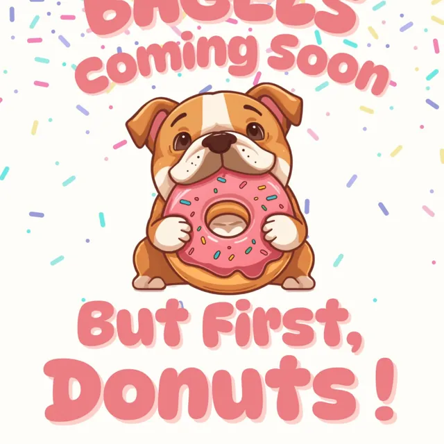 Bagels coming soon — but first, donuts