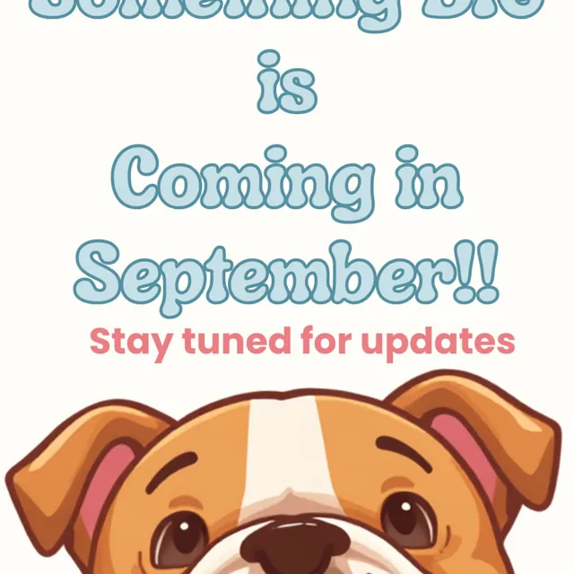 Something big is coming in September